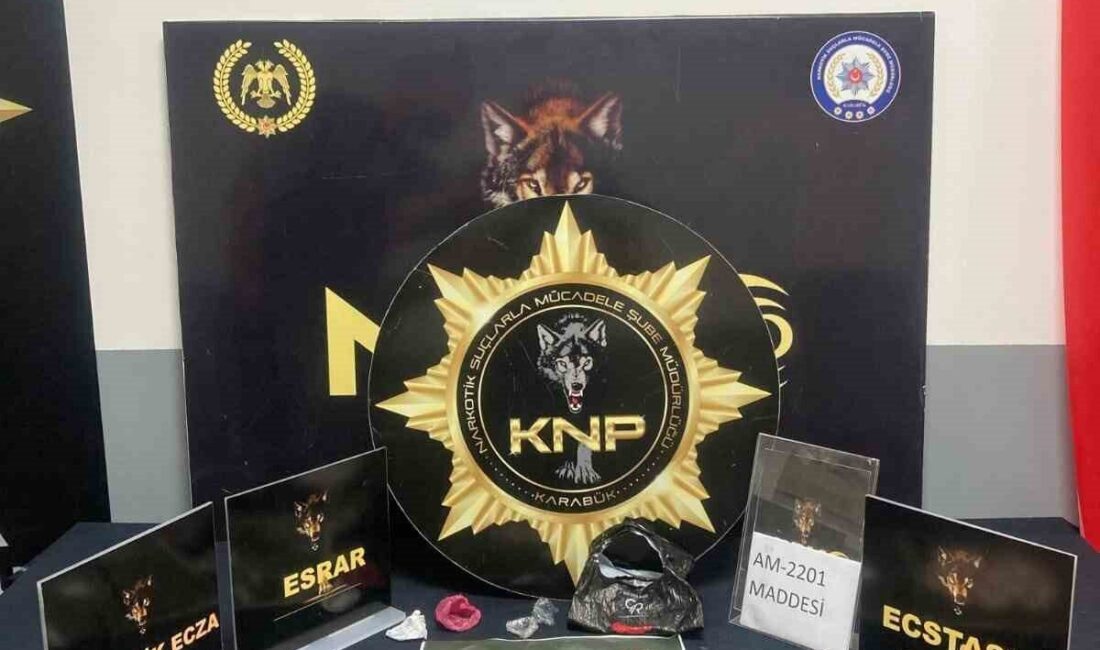 Karabük’te düzenlenen iki ayrı uyuşturucu operasyonunda çeşitli miktarlarda uyuşturucu madde