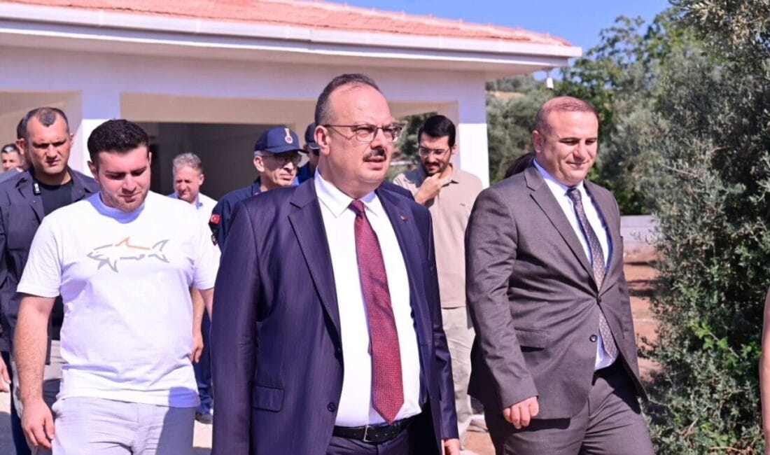 Aydın’ın Köşk ilçesi Baklaköy Mahallesinde inşa edilen 20 dönüm arazi