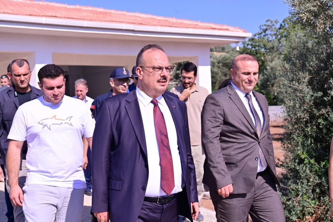 Aydın’ın Köşk ilçesi Baklaköy Mahallesinde inşa edilen 20 dönüm arazi