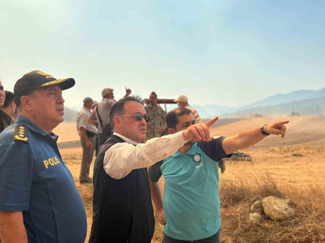 Sakarya’nın Geyve ile Pamukova ilçeleri arasında kalan ormanlık alanda dün