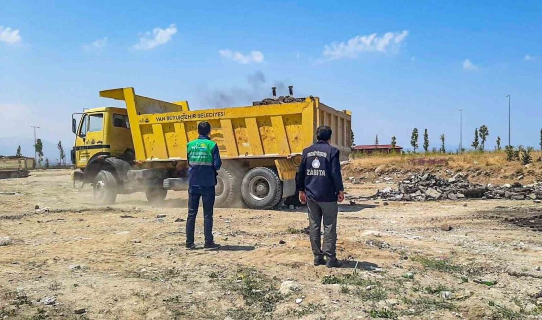 Van Büyükşehir Belediyesi, çevre ve insan sağlığı açısından risk oluşturan