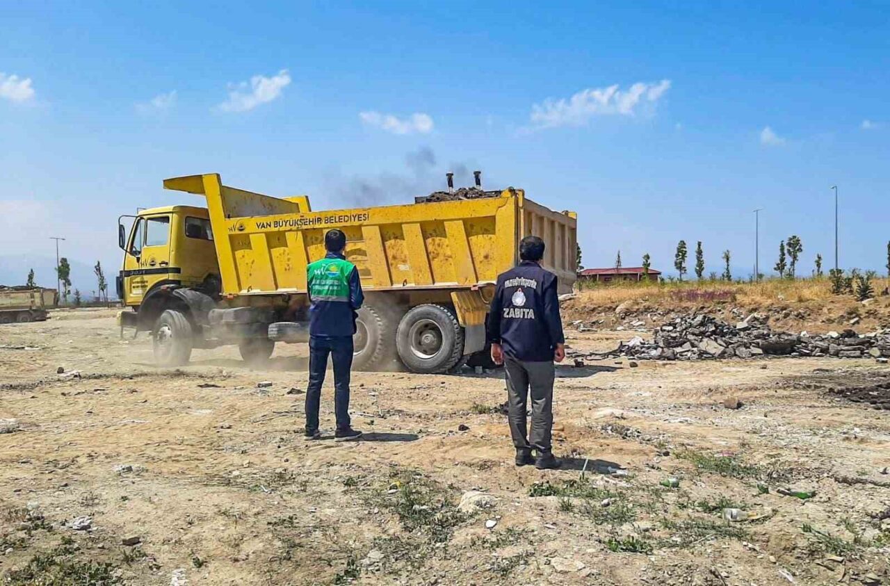 Van Büyükşehir Belediyesi, çevre ve insan sağlığı açısından risk oluşturan