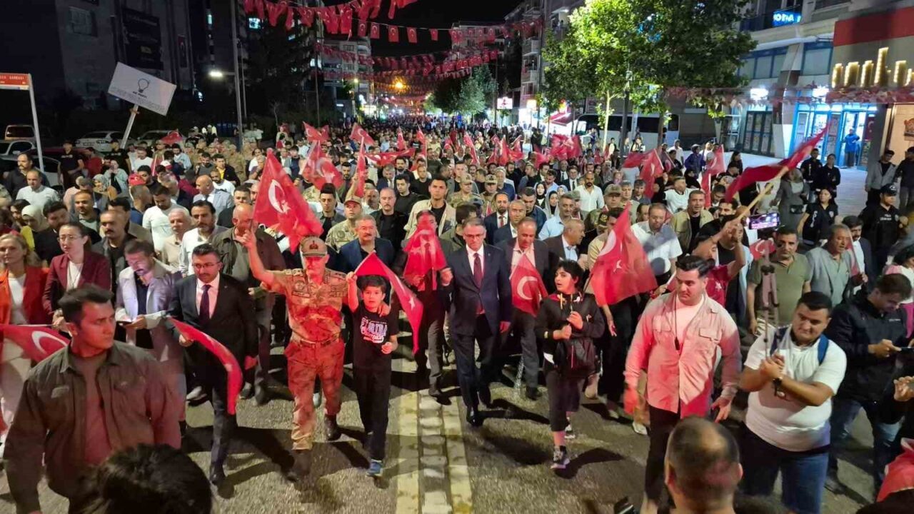 Van’da 15 Temmuz Demokrasi ve Milli Birlik Günü etkinlikleri çerçevesinde