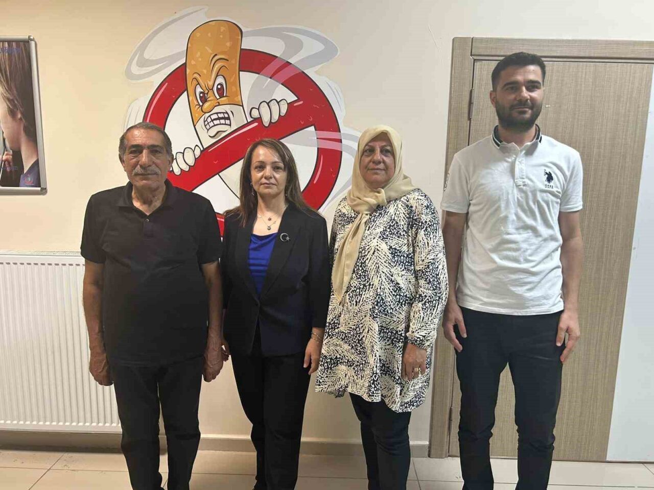 Van İl Sağlık Müdürlüğü bünyesinde hizmet veren Sigara Bırakma Polikliniği’nde,