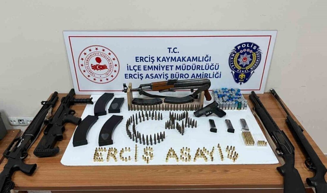 Van’da polis ekiplerince yürütülen çalışmalar sonucunda çeşitli suçlardan 94 kişi