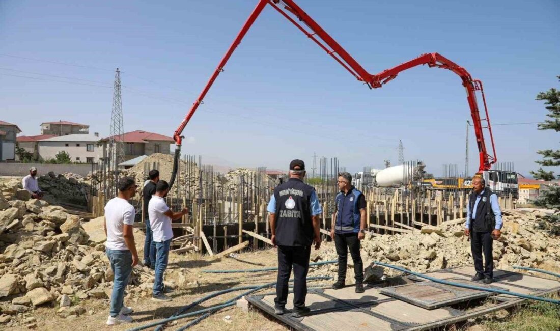 Van Büyükşehir Belediyesi, planlı şehirleşme ve afet risklerine karşı kaçak