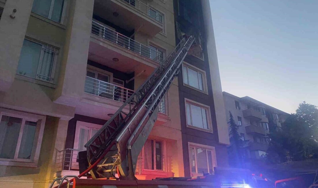 Van’ın İpekyolu ilçesinde 7 katlı bir binanın 5. katında meydana