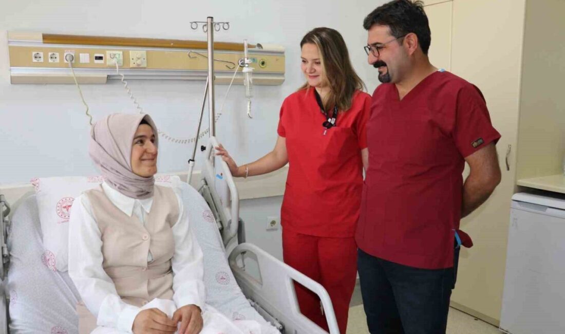 Van’ın Bahçesaray ilçesinde yaşayan ve paratiroid bezinin yanlış yerde olması