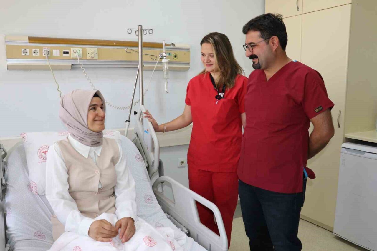 Van’ın Bahçesaray ilçesinde yaşayan ve paratiroid bezinin yanlış yerde olması