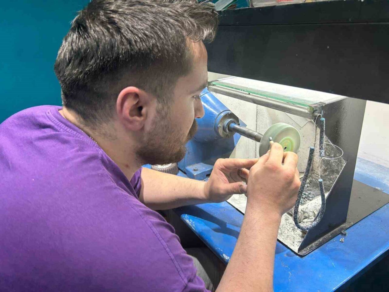 Van’da el sanatları ustası Berke Tomar, 10 yıl önce hobi