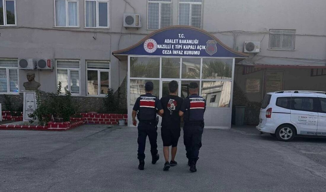 Aydın’ın Nazilli ilçesinde ‘yağma’ suçundan 12 yıl hapis cezasıyla aranan