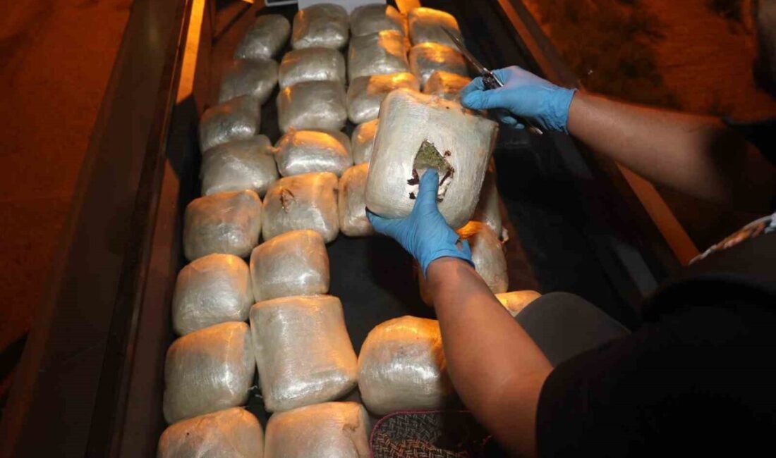 Mersin’de yakıt tankerine gizlenmiş halde 21,5 kilo skunk ele geçirildi.