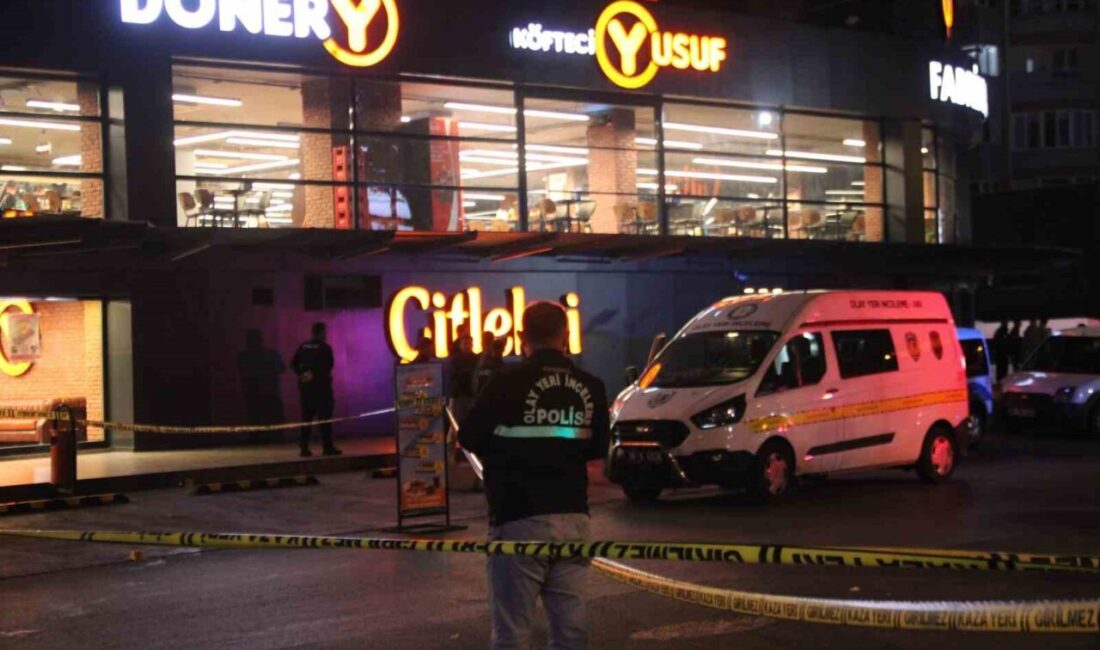 Kayseri’nin Kocasinan ilçesinde bir restoran önünde 20 yaşındaki gencin ölümüyle