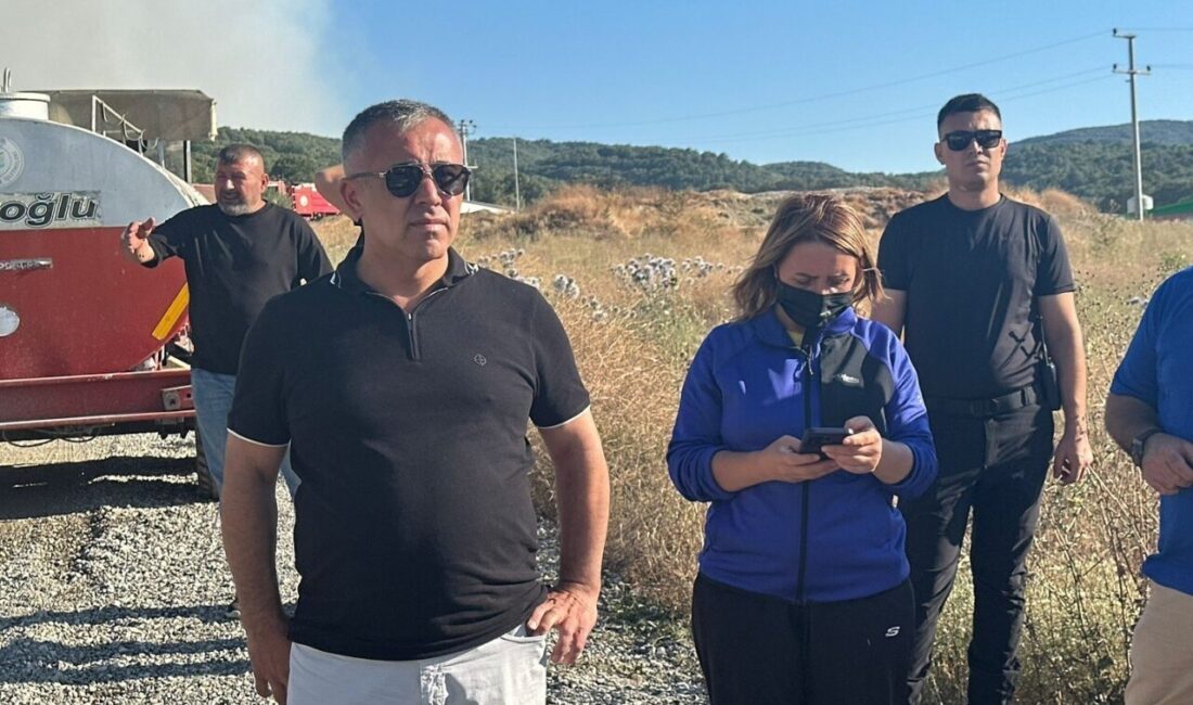 Bilecik’te kontrol altına alınan bir orman yangını sonrası bölgede inceleme