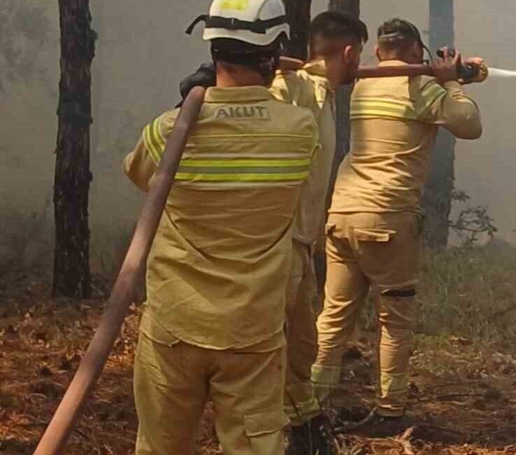 Eskişehir’in Seyitgazi ilçesindeki yangında şehit olan 10 kahramanın son görüntüsü