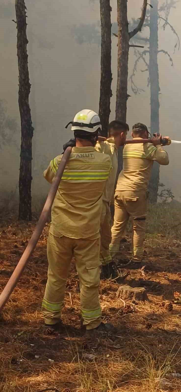 Eskişehir’in Seyitgazi ilçesindeki yangında şehit olan 10 kahramanın son görüntüsü