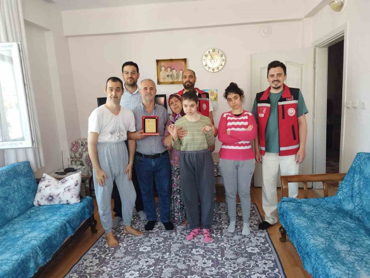 Konya’nın Beyşehir ilçesinde 50 yıllık evli çifte, örnek duruşları ve