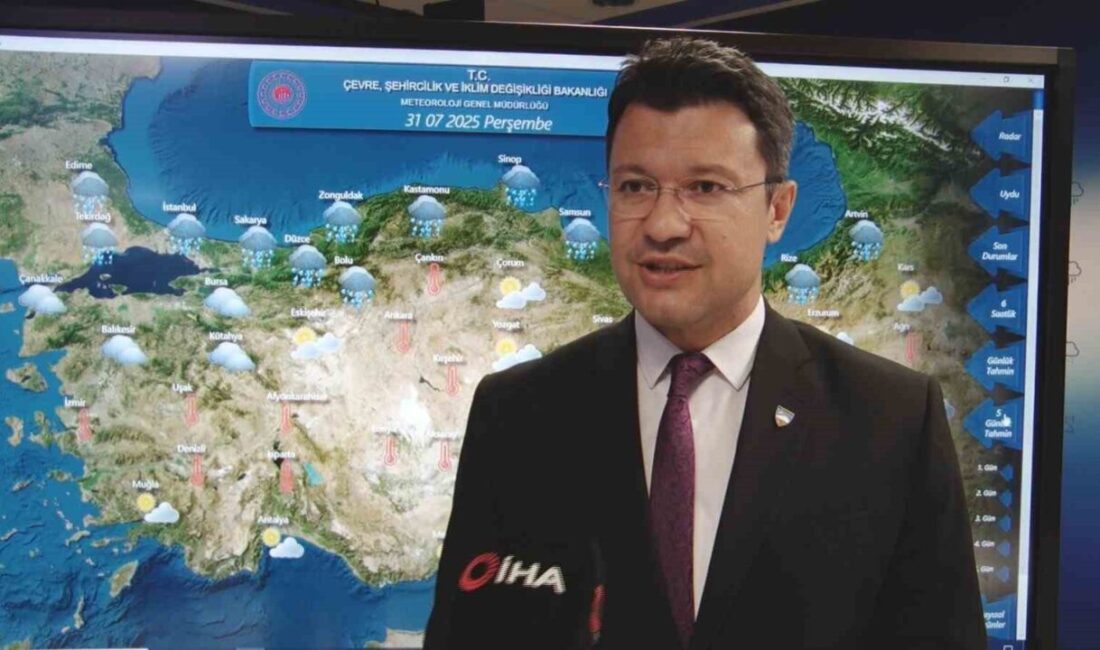 Meteoroloji Genel Müdürlüğü Hava Tahmin Uzmanı Fevzi Burak Tekin, mevsim