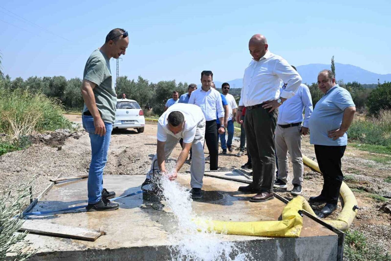Bütün şehrin su ihtiyacını yeraltı su kaynaklarından karşılayan Manisa Büyükşehir