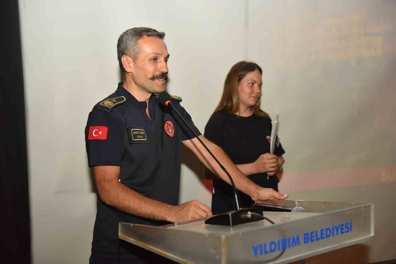 Yıldırım Belediyesi Afet İşleri Müdürlüğü, belediye çalışanları ve özel güvenlik