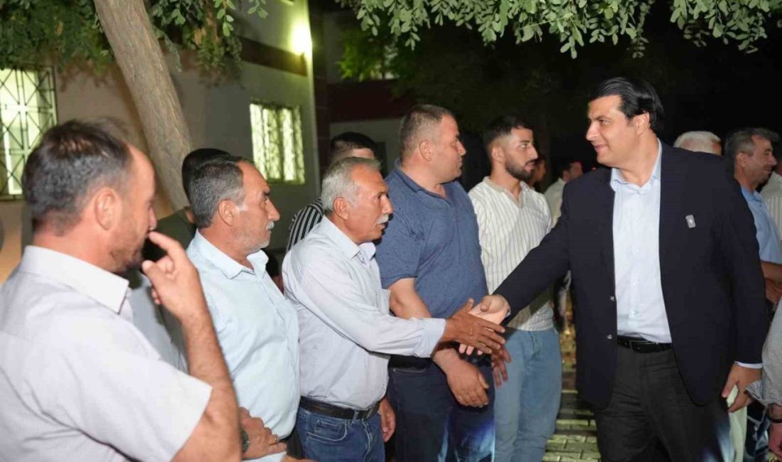 Şehitkamil Belediye Başkanı Umut Yılmaz, halk buluşmaları kapsamında Bağbaşı Mahallesi’nde