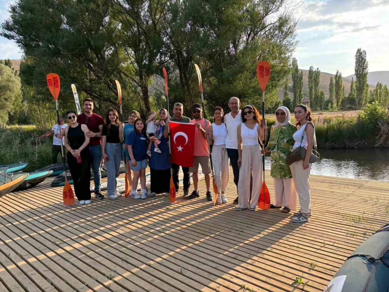 Kayseri’nin Tomarza ilçesinde bulunan Zamantı Irmağı’nda faaliyet gösteren bir firma,