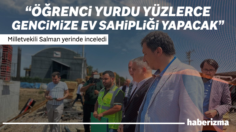 AK Parti Bursa Milletvekili Ayhan Salman, İnegöl’de yapımı süren yeni