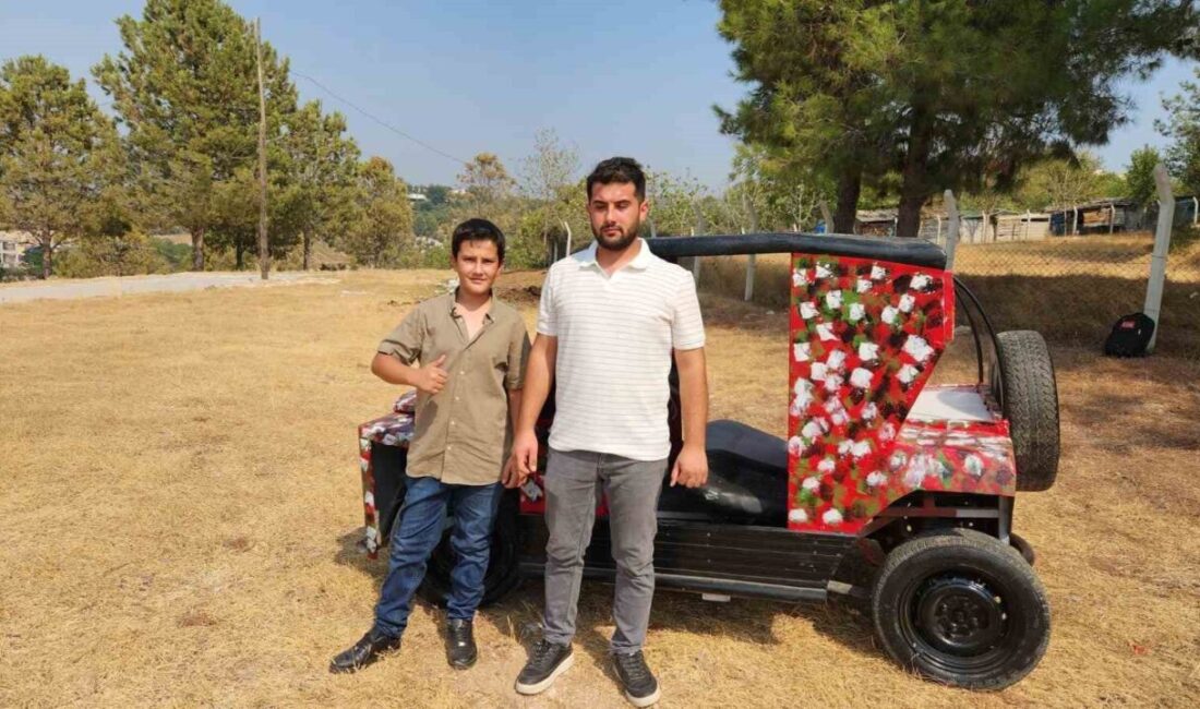 Osmaniye’nin Kadirli ilçesinde yaşayan 13 yaşındaki Barış Tepegöz, abisinin de