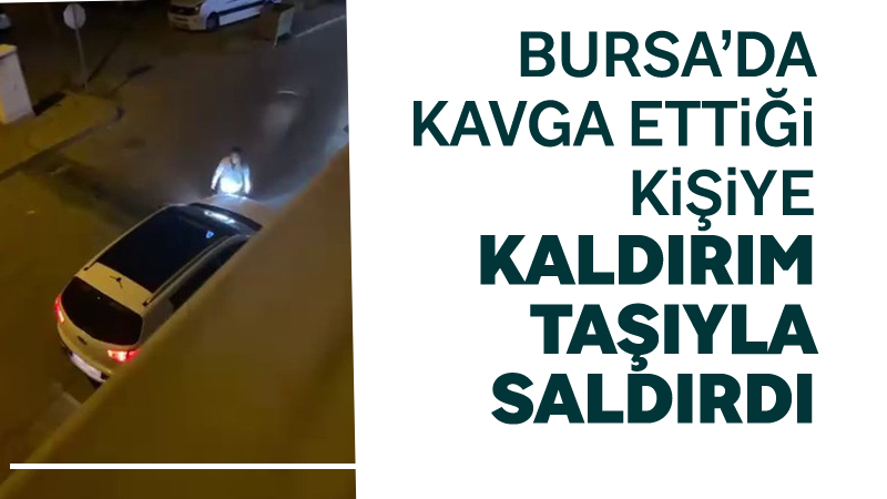 Bursa’da iki grup arasında çıkan tartışma kavgaya döndü. Taraflardan biri