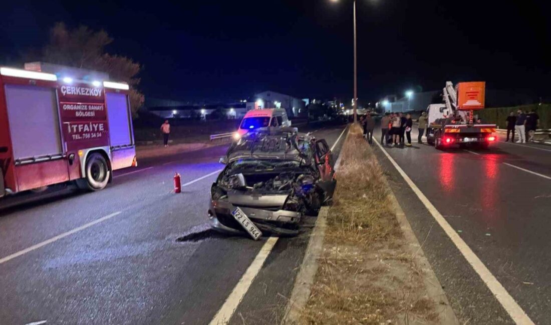 Tekirdağ’ın Çerkezköy ilçesinde meydana gelen trafik kazasında hayatını kaybeden 16