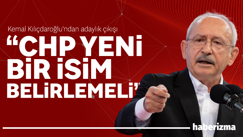 CHP’nin 7. Genel Başkanı Kemal Kılıçdaroğlu, partisinin cumhurbaşkanlığı adaylığı sürecine