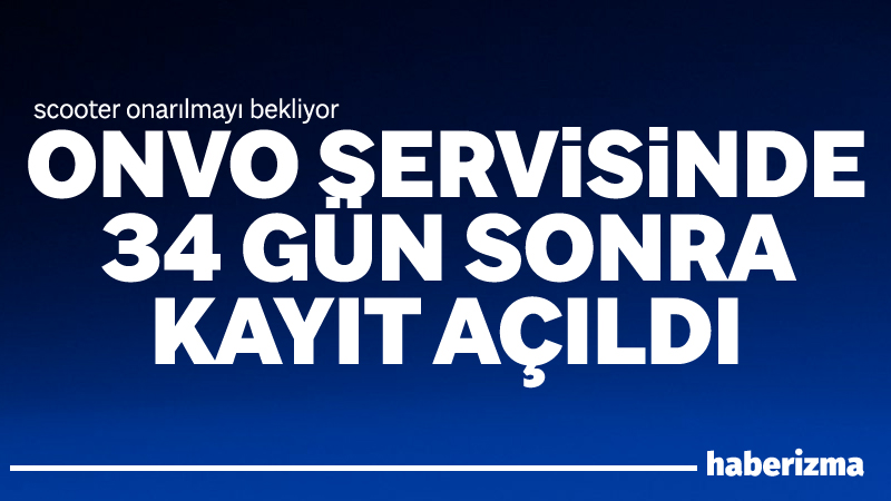 Bursa’nın İnegöl ilçesinde yaşanan bir servis süreci, scooter sahibi bir