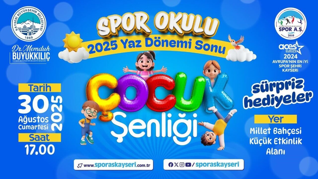Kayseri Büyükşehir Belediyesi Spor A.Ş. tarafından 30 Ağustos Cumartesi günü