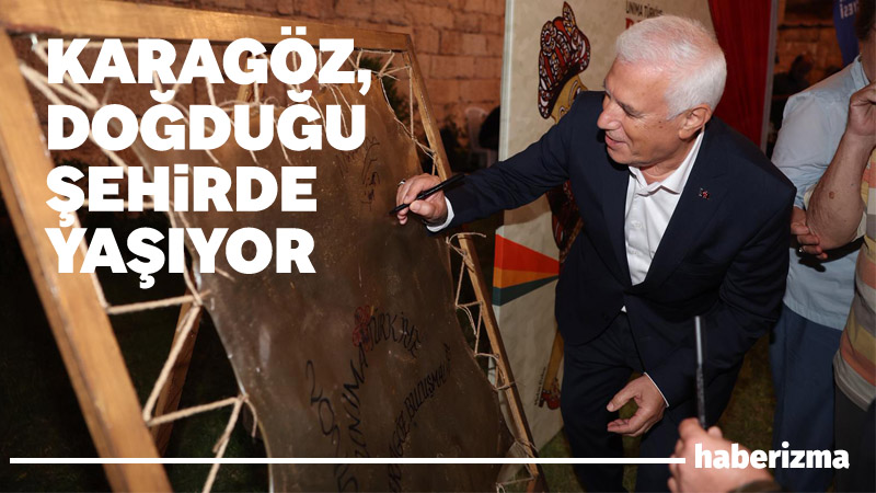 Bursa’nın en önemli simgelerinden olan Karagöz, Büyükşehir Belediyesi’nin ev sahipliğinde