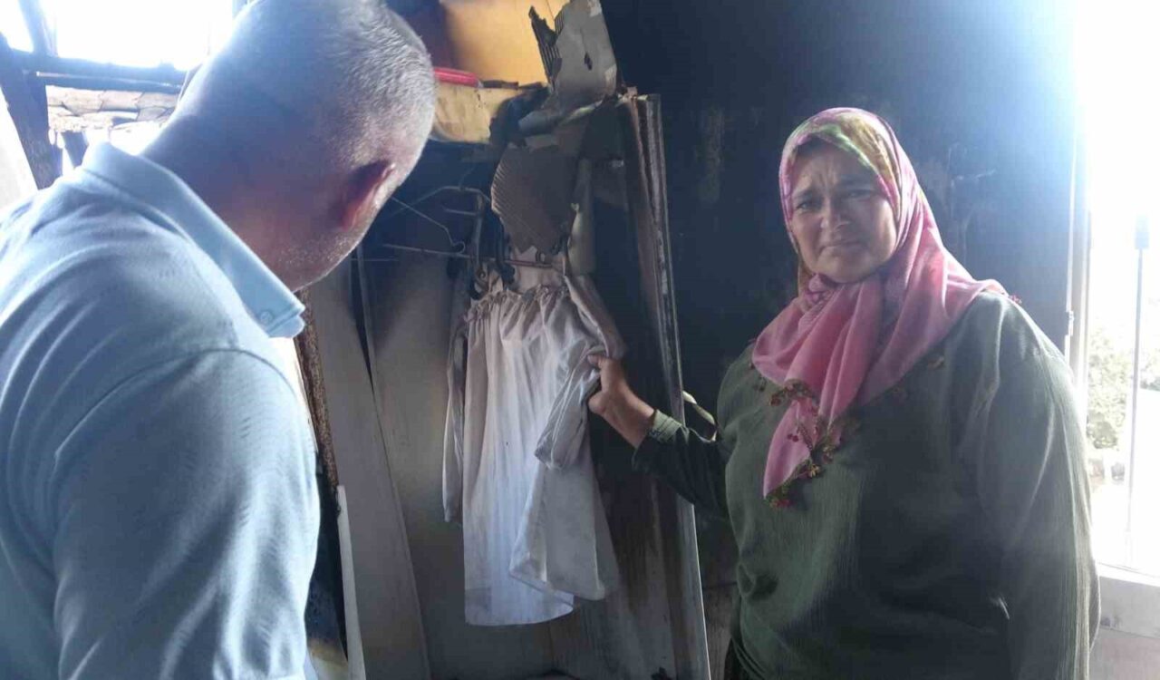 Mersin’in Erdemli ilçesinde oğullarını evlendirdikleri düğünde olan ailenin yanarak kullanılamaz