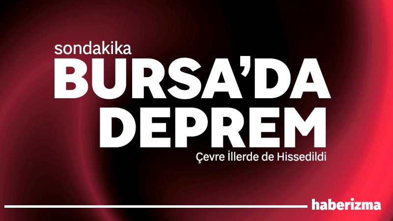 Bursa’nın Mudanya ilçesi açıklarında, Gemlik Körfezi merkezli 3,3 büyüklüğünde bir