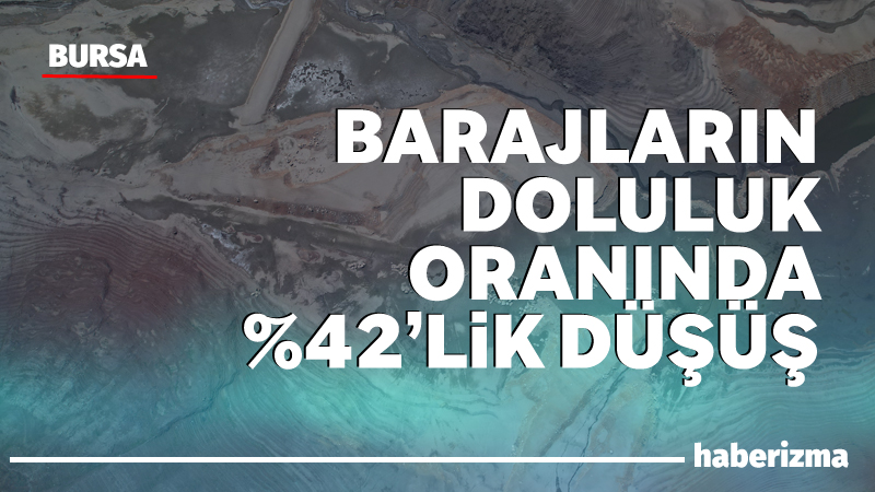 Bursa’nın su ihtiyacını karşılayan iki barajdan birisi olan Nilüfer Barajı