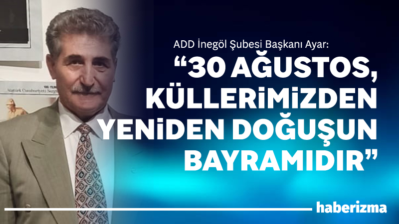 Atatürkçü Düşünce Derneği (ADD) İnegöl Şubesi, 30 Ağustos Zafer Bayramı’nın
