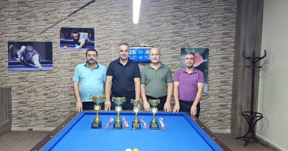 Türkiye Bilardo Federasyonu Kayseri İl Temsilciliği 2025 faaliyetleri programında yer