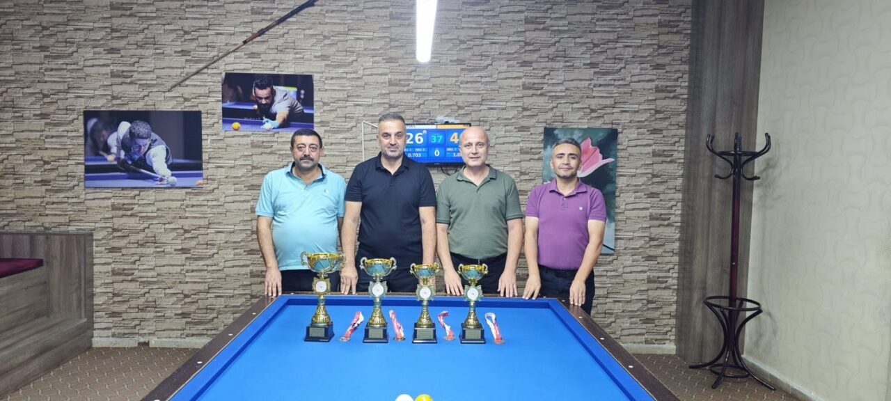 Türkiye Bilardo Federasyonu Kayseri İl Temsilciliği 2025 faaliyetleri programında yer