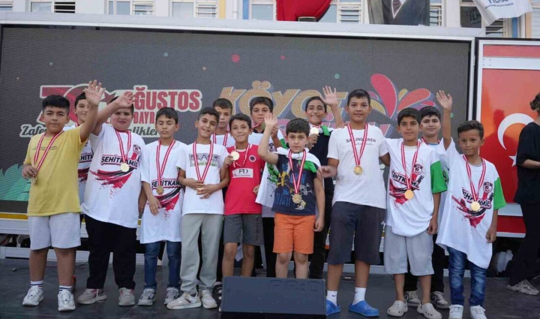 30 Ağustos Zafer Bayramı’nın 103. yılı kutlamalarını Köyce Festivali ile