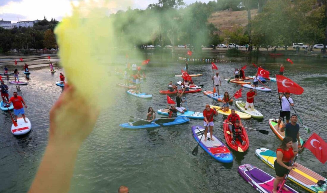 Adana’da 50 kano sporcusu, 30 Ağustos Zafer Bayramı dolayısıyla Seyhan