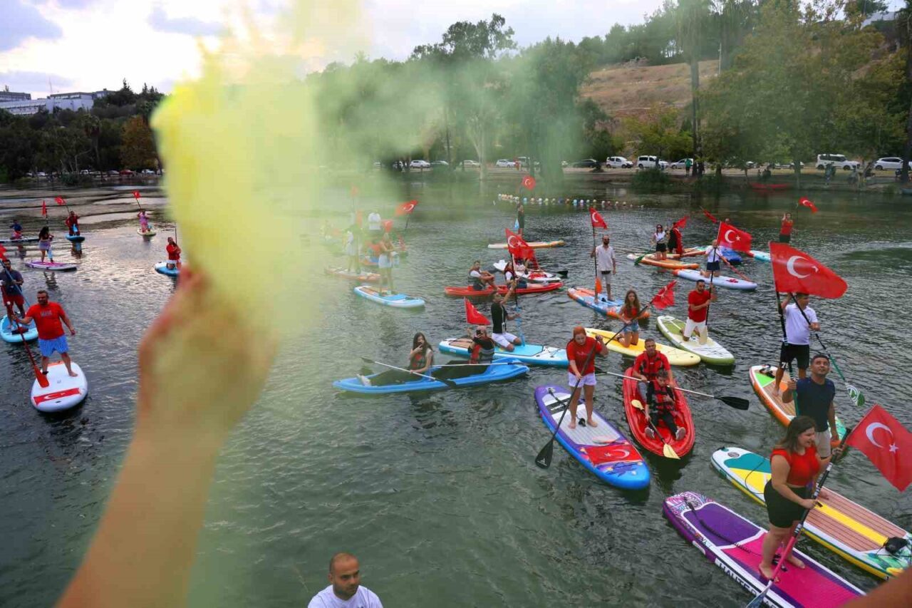 Adana’da 50 kano sporcusu, 30 Ağustos Zafer Bayramı dolayısıyla Seyhan
