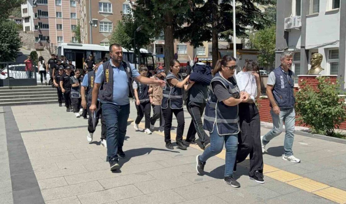 Tokat merkezli 12 ilde düzenlenen yasa dışı bahis suçuna yönelik