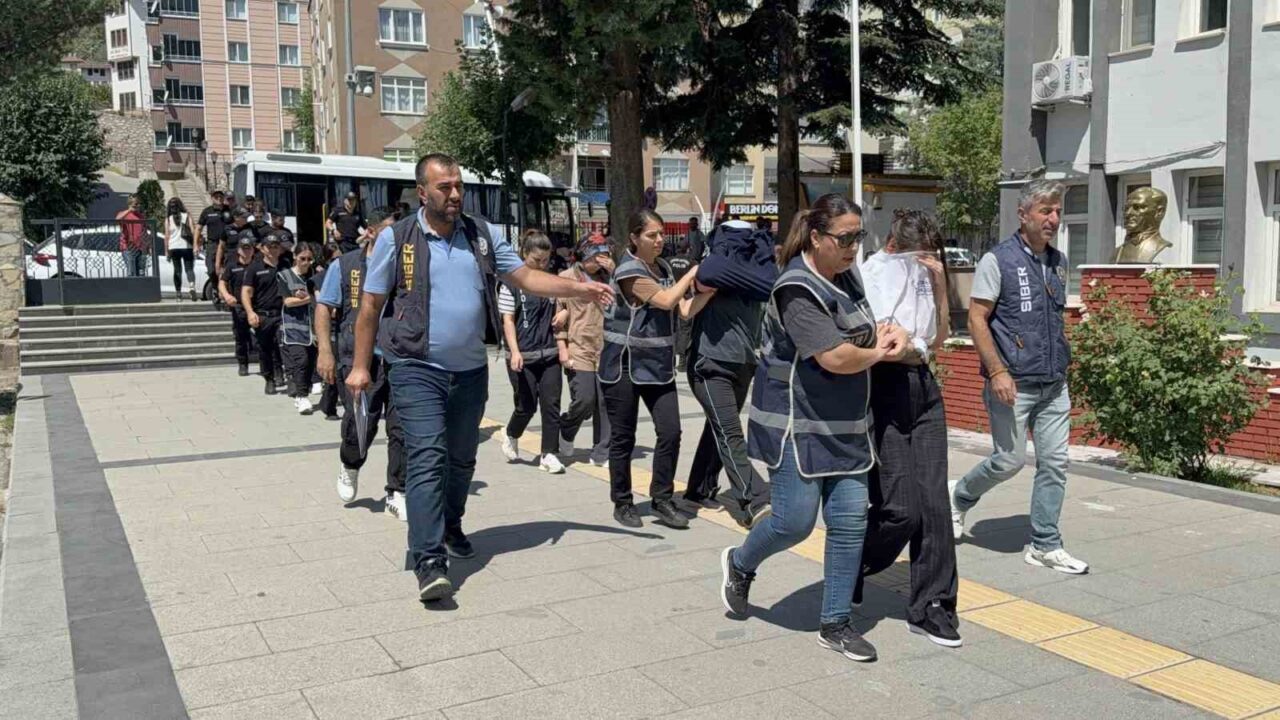 Tokat merkezli 12 ilde düzenlenen yasa dışı bahis suçuna yönelik