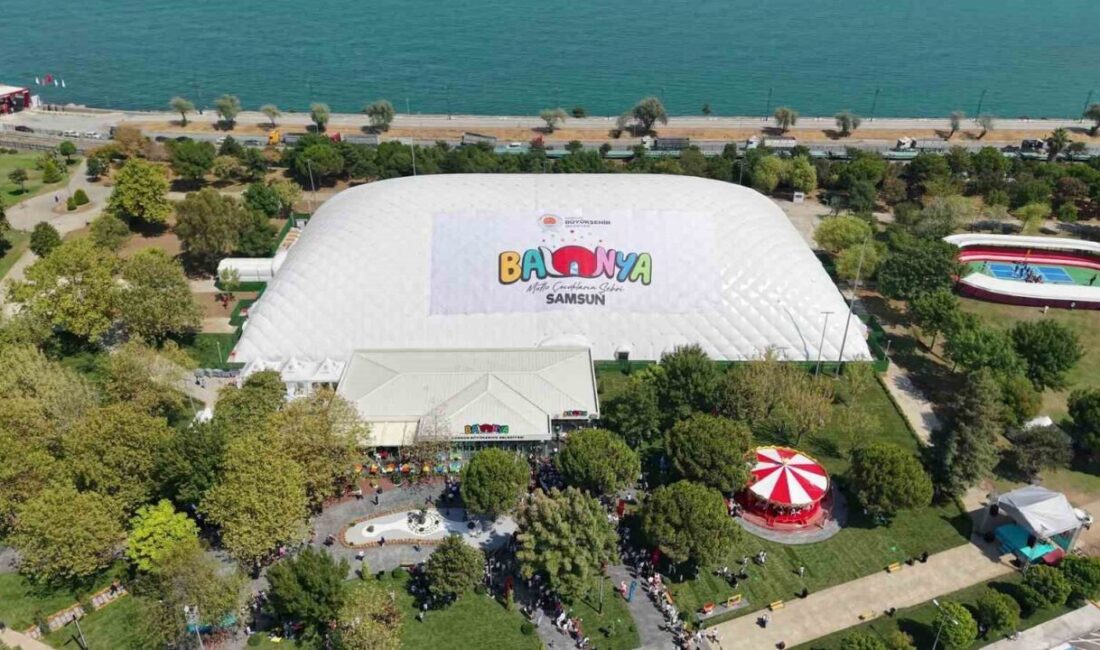 Samsun Büyükşehir Belediyesi tarafından kente kazandırılan Türkiye’nin en büyük kapalı