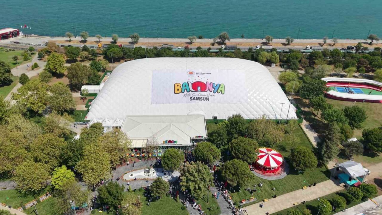 Samsun Büyükşehir Belediyesi tarafından kente kazandırılan Türkiye’nin en büyük kapalı