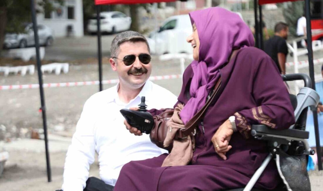 Bolu’da yaşayan 76 yaşındaki bedensel engelli Huriye Çelik, Bolu Belediyesi’nin