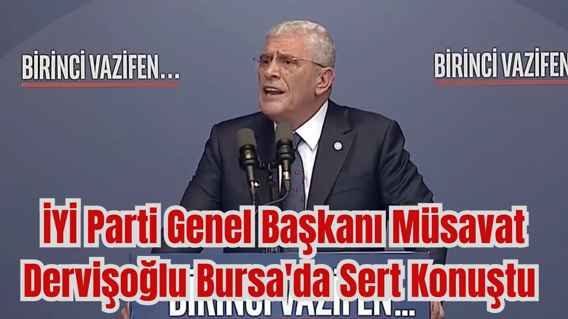 İYİ Parti Genel Başkanı Müsavat Dervişoğlu, “İYİ Parti olarak 28.