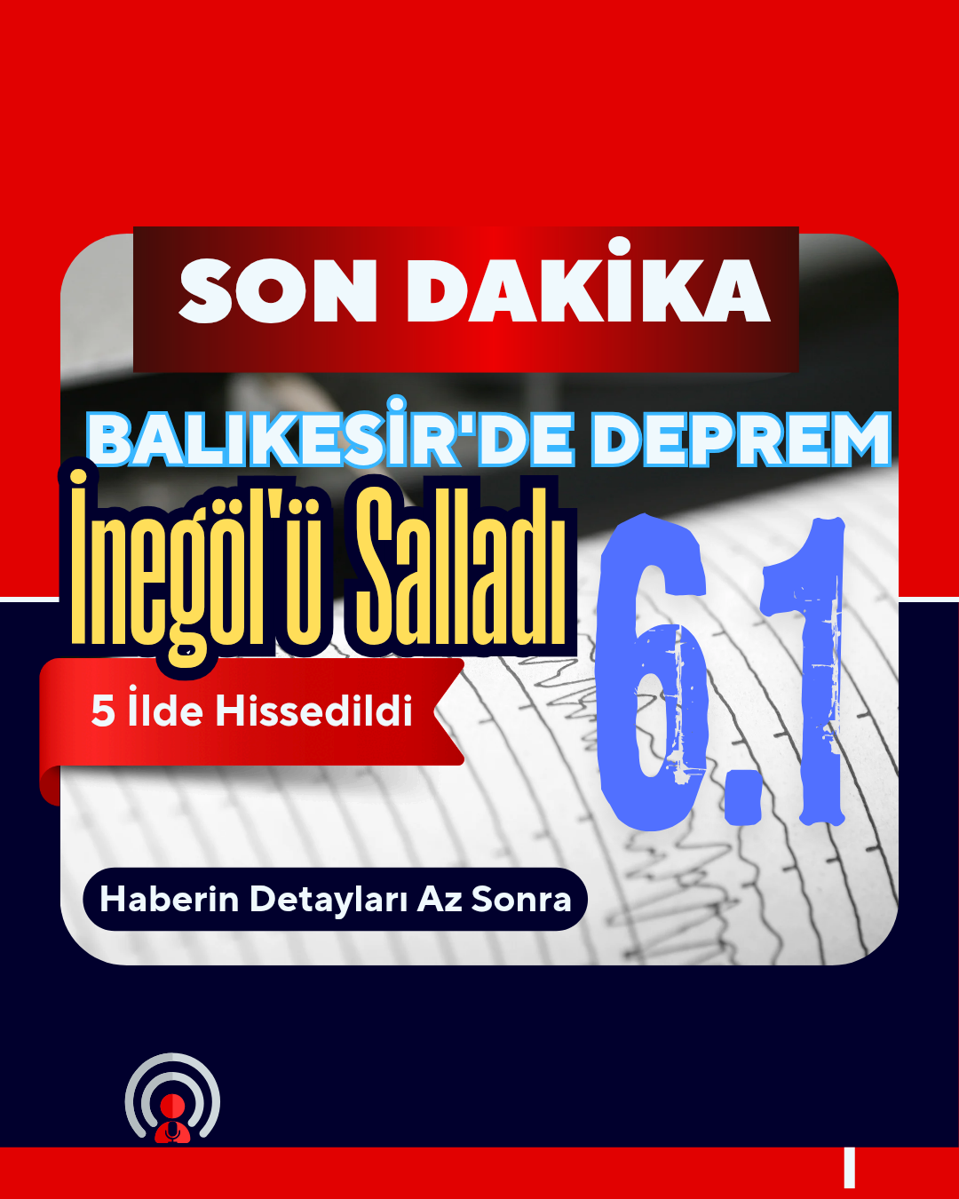 Balıkesir’in Sındırgı ilçesinde bugün saat 19.53’te yerin 11 km derinliğinde,